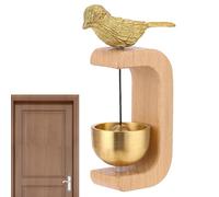 Generico Timbre para puerta de madera - Decoración para colgar para timbre A, para interiores para comerciantes, para puerta de madera | Acción de Gracias por la inauguración de la casa, De