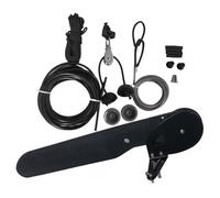 Genérico Timón de Kayak - Accesorio Portátil Multifuncional - Set De Timón Pala Trasera para Kayak Marino - para Uso en Playa, mar, curricán, competición, Canoa