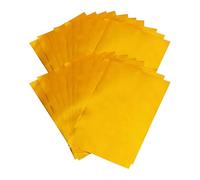 Generico Tin Embossing Sheets - 20 Pieces Gold Transfer Paper | 20x30cm Crafting Foil for Painting Engraving Mounting Projects Card Making Scrapbooking Home Decor And Others