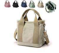 Genérico Tinkertechus Bag Large Capacity Multi-Pocket Handbag Dual Use Shoulder Bags with Zipper & Compartments (1PCS/A)