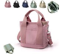 Genérico Tinkertechus Bag Large Capacity Multi-Pocket Handbag Dual Use Shoulder Bags with Zipper & Compartments (1PCS/E)