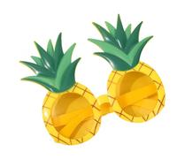 Genérico Tinted Sunglasses, Pineapple Eyeglasses, 6.3 Inches Portable Lightweight Fun Novelty Frame with UV Protection, Sun Eyeglass for Summer, Pool Party, Beach, Photo Booth, Travel
