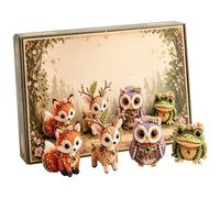 Genérico Tiny 3D Beaded Animal DIY Kit | DIY Cute Beginner-Friendly | 3D Decoration Beading Art - for Adults Teens Desk Shelf Home Office Party Art Class Holiday