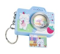 Genérico Tiny Camera Keychain - Funny Key Ring Decor Lighted With Sound, Cute Novelty Ring Child Toy, Bag Accessories Charm For Girl Boy Backpack Easy To Carry Size:se Key Holder