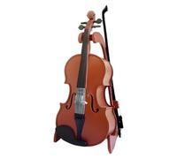Genérico Tiny Violin, Mini Musical Instrument Decoration, Small Display, PP Material, Desk Ornament, Bookshelf, Gabinete, Home Decor Accent for Adults, Accessory for Collectors and Gifting, 10 x 4 x 2