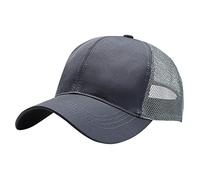 Genérico tipo hombre clásico retro camión sombrero camionero sombrero con snapback ajustable unisex hombres mujeres malla béisbol gorra sombrero chimenea rectangular, a, Talla única