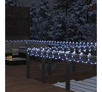 Genérico Tira de Luces con 1200 LED Blanco frío PVC 50 m,Casa y jardín,Decoración,Decoraciones Festivas y estacionales,Luces de Navidad-343313