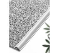 Genérico Tira de moldura for alfombra, autoadhesiva, for decoración de bordes, for transición de piso de puerta y umbral | Tira de cobertura de fácil instalación(Light gray,900cm/351in)