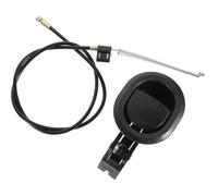Genérico Tirador de Liberación para Sillón Reclinable Negro con Cable de Tracción de 97 Cm, Manija Ovalada 9x7,6x6,7 Cm, Pieza de Reparación para Muebles y Sofás Reclinables