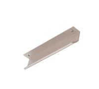Genérico Tiradores ocultos for cajones, tiradores sin taladro con borde redondeado, pomos con borde redondeado for mesitas de noche y otros tipos de puertas de armario.(Gold,23.6x1.5x0.6in)