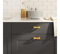 Genérico Tiradores para armarios 20 uds Acero Inoxidable Dorado 64 mm,Bricolaje,Accesorios de Bricolaje,Ferretería para armarios,Pomos y picaportes de armarios-3203643