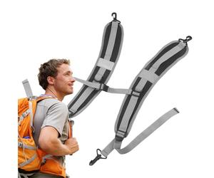 Genérico Tirante de Hombro,Piezas Recambio Acolchadas e Impermeables,Almohadilla Suave para Correa De Hombro Fija | para Senderismo Diario Viaje Compras Desplazamientos Estudiantes Fotógrafos Hombres