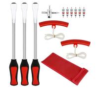 Generico Tire Levers - Spoon Tire Remover, Auto Wheel Changer Pry Bar, Car Wheel Removal Lever Bar | Bicycle Tiree Repair Tool Use for Motorcycle Dirtbike Bicycle Trailer SUV RV Workshop Garage