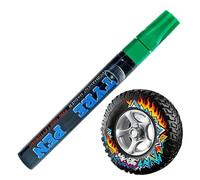 Genérico Tire Paint Pen - Quick Dry Permanent Non-Fading Tyre Marker | Car Wheels Tires Lettering Pen for Vehicle Motorcycle Bikes Metal Glass