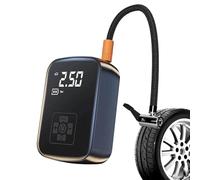 Genérico Tire Pump, Rechargeable Portable Air Compressor, High Efficiency Fast Inflation Device with Built In Light For Bike Scooter Motorcycle Balls Inflatables Outdoor Travel Camping Use