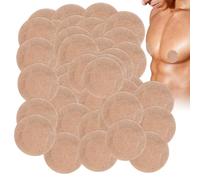 Generico Tiritas para pezón de hombre - Cinta para pezones, para correr, 50 pares, protectores de pecho impermeables al sudor antirozamiento para actividades deportivas y entrenamiento físico