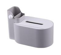 Generico Tissues Box Cover, Multifunctional Organizer Tissue Holder Dispenser, 9.84x4.92x6.1 Inches Modern Desk Decor, Cell Phone Stand Napkin Container for Living Room, Stand Napkin Containers
