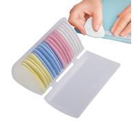 Genérico Tiza para tela de costura,Tiza para sastres, de tela borrable para fabricante de ropa con forma de triángulo - Suministros de sastrería para modistas, sastres profesionales y diseñadores.