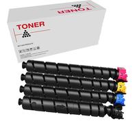 Genérico TK8545 KCMY Pack 4 Cartuchos de Toner Compatible con Kyocera 1T02YM0NL0 1T02YMCNL0 1T02YMBNL0 1T02YMANL0