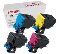 Genérico TNP51 Pack 4 Cartuchos de Toner Compatible con Konica Minolta Bizhub C3110 A0X5155 A0X5255 A0X5355 A0X5455