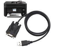 Generico To USB Adapter - 9 Pin Cable Male to Female | USB Seriall Converter With Prolific PL2303 Chipset, High Speed Data Transfer PC Accessory