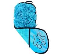 Genérico Toalla Absorbente para Perros - Toalla de Microfibra Secado Rápido | Lavable a Máquina con Bolsillo Manual para Cachorros, Gatos, Ducha, Coche, Hogar, Interior, Exterior