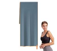 Generico Toalla de gimnasio, altamente absorbente de baño, portátil, grande, de secado rápido para fútbol, baloncesto, tenis, golf, natación, correr, spa, sauna, baño, entrenamiento