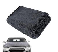 Genérico Toalla De Lavado Coche - Microfibra 70x30cm Ultra Absorbente | Paño Limpieza Sin Rastros para Detallado Automotriz SUV Sedán Camión Pulido Interior Exterior Vidrio Ventana Suministros