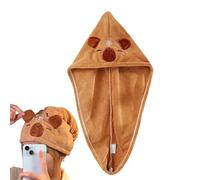 Genérico Toalla para Secar el Pelo, Toalla Turbante Ultraabsorbente de Felpa Coral, de Cabeza para Niñas Mujeres Baño Ducha SPA Hogar