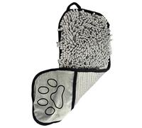 Genérico Toalla Secado Perro - Modelo Bolsillo Mano Baño Mascota | Microfibra Secado Rápido para Cachorros, 21x7 Pulgadas Chenilla Superabsorbente, Lavable Máquina Gato Perro Pequeño Aseo Viaje