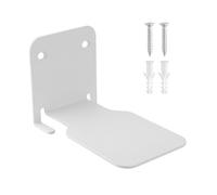 Genérico Toallas Baño Estantería Flotante, Estante de Pared de Almacenamiento de Metal para decoración de estantería Oculta para el y la Oficina con Accesorios (B, One Size)