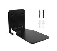 Genérico Toallas Baño Estantería Flotante, Estante de Pared de Almacenamiento de Metal para decoración de estantería Oculta para el y la Oficina con Accesorios (A, One Size)