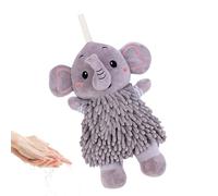 Genérico Toallas Bolas Puff, Elefante Rigolo Duvet Seco, Toalla de mano de secado rápido gancho Baño Cocina Piscina Playa Vacaciones Adultos