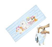 Genérico Toallas De Aseo Caninas | Súper Absorbentes Multiusos | Toallas De Ducha Caninas,Cachorros y Gatos, Todos los tamaños, jardín, Piscina, Patio, hogar, Aseo e