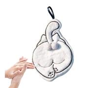 Genérico Toallas De Mano para Baño | Paños De Limpieza Absorbentes Divertidos - Toallas Cocina Absorbentes Trasero Lindo,para Lavabo Estufa Encimera Ducha Inodoro Hogar Oficina Apartamento Hotel