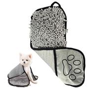 Generico Toallas para perros - Chenilla 55 x 20 x 2 cm | Toalla microfibra secado rápido, albornoz absorbente suave | Toalla para cachorros, gatos, limpieza de cristales, ventanas, lavado de coche