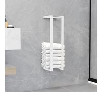 Genérico Toallero de Acero Blanco 12,5x12,5x60 cm,Casa y jardín,Accesorios para el baño,Toalleros-336116