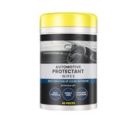 Genérico Toallitas Automotrices, Disolución Rápida De Grasa, 40 Piezas, Toallitas para Limpieza Interior De Autos, Paños Protectores para Autos, Restaura El Brillo Inicial, para Cuidado De Mantenim