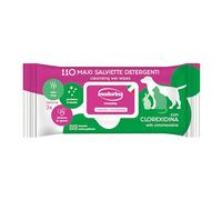 Genérico Toallitas limpiadoras con clorhexidina 110 piezas | para perros, gatos y conejos | libre de alcohol | Higiene del pelaje