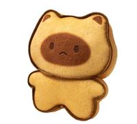 Genérico Toast Plush - 17cm Capybara Stuffed Animal, Soft Short Plush Bread Doll Toy, Cute Cuddly Companion For Kids, Home Decor, Birthday and