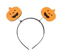 Genérico Tocado Halloween Calabaza Vacaciones Cosplay Accesorio Disfraz Mujer Hombre Terrorífica Divertido Cabeza Adorno Temático (BK1, One Size)