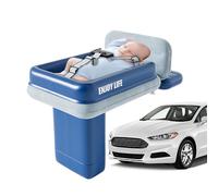 Genérico Toddler Airplane Bed, Inflatable Seat Extender, Foldable Portable Baby Travel Mattress with Soft and Quick Inflate Valve, Perfect for Flight, Car Seat, Train Travel, 29.33x20.47 Inches