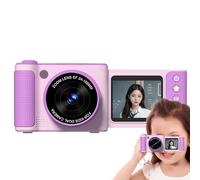 Genérico Toddler Camera, HD Video Camera Children, 2.4-Inch Screen Educational Toy Blue/Pink, Rechargeable Mini Digital Camcorder, Fun Backyard Play Gadget for Birthday Parties, Travel