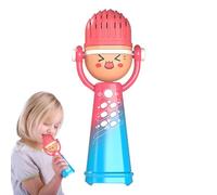 Genérico Toddler Micrófono, lindo inalámbrico con luz, divertido voz, cambio de juego, juguete musical sensual para niños y niñas, 21,5 x 6 x 9,5 cm, 8,46 x 2,36 x 3,74 pulgadas