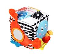 Genérico Toddler Sensory Toys, 13x13cm Wonderful Stuffed Educational Box, Basic Life Skills Sensory Toys Educational and Intellectual Preschool Supplies, Fine Motor Activities For Travel Home