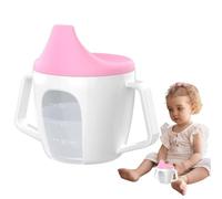 Genérico Toddler Sippy Cups | Leak Proof No Spill Spout For Baby,Non Cup With Handle, Portable Water Bottle Kids