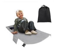 Genérico Toddler Travel Bed, Portable Kids Sleeping Cot, Inflatable Aircraft Footrest, Lightweight Compact Design, Easy Set Up, for Planes, Trains Long Trips 31.1x17.32 Inches