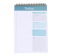 Genérico ToDo List Notepad, Daily Checklist Notebook, 52-Sheet Task Organizer, Sturdy PlannerPad with Writable Layout, Portable Stationery for School Planning, Home Use & Time Management