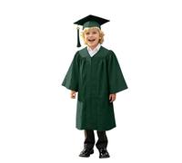Genérico Toga Laurea Bambino Unisex Graduación Toga Bambini y Birrete Mate para Niños 2025 Preescolar Niño Niña Regalo 4-10 Años Traje De Graduación 11 Colores