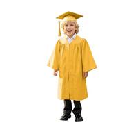 Genérico Toga y Birrete de Graduacion Niño Birrete Graduacion Niños Toga Graduación Guardería Graduación Togas y Birretes Mate para Niños Preescolar Niño Niña Regalo 4-10 años